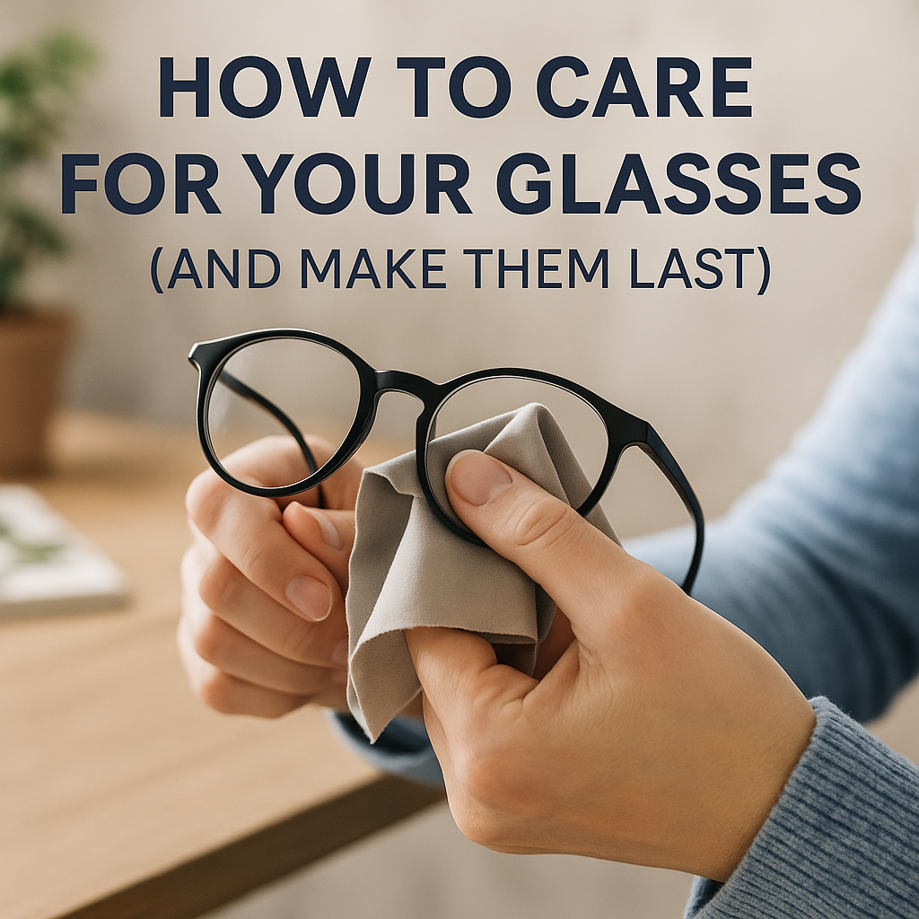 How to Care for Your Glasses (and Make Them Last)